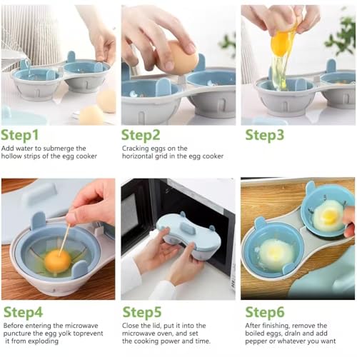 EggiPro – Cocedor de Huevos para Microondas